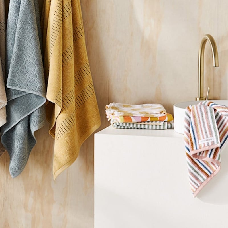 70's Retro Hand Towel 2 Pack