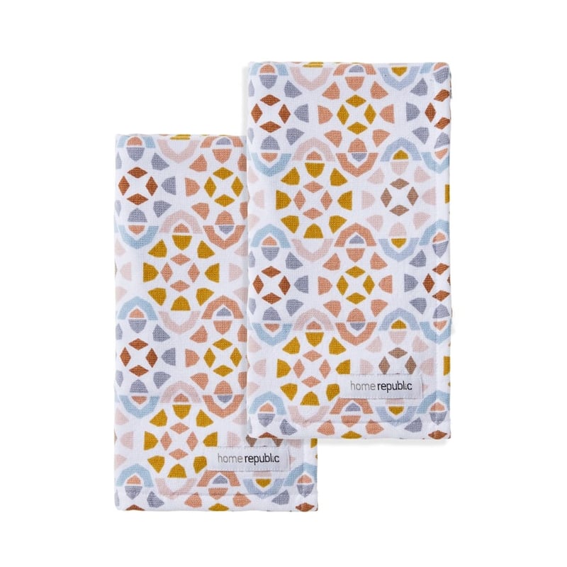 Morocco Multi Hand Towel 2 Pack