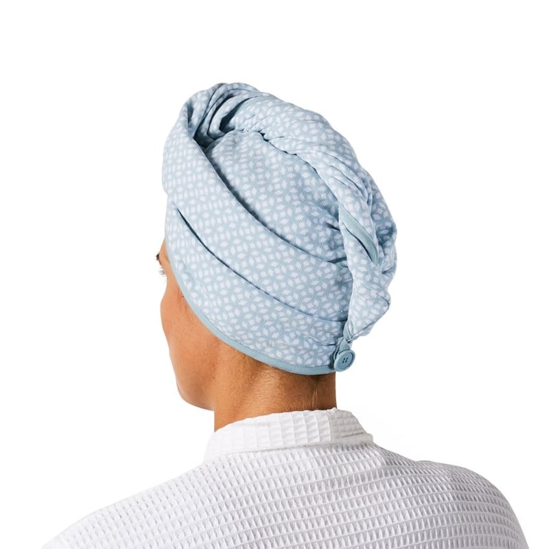 Morocco Sage Hair Towel Wrap