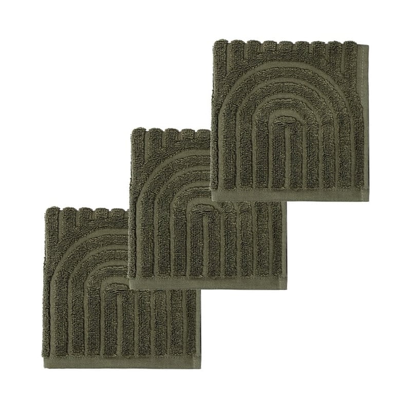 Archie Bay Leaf Towel Range