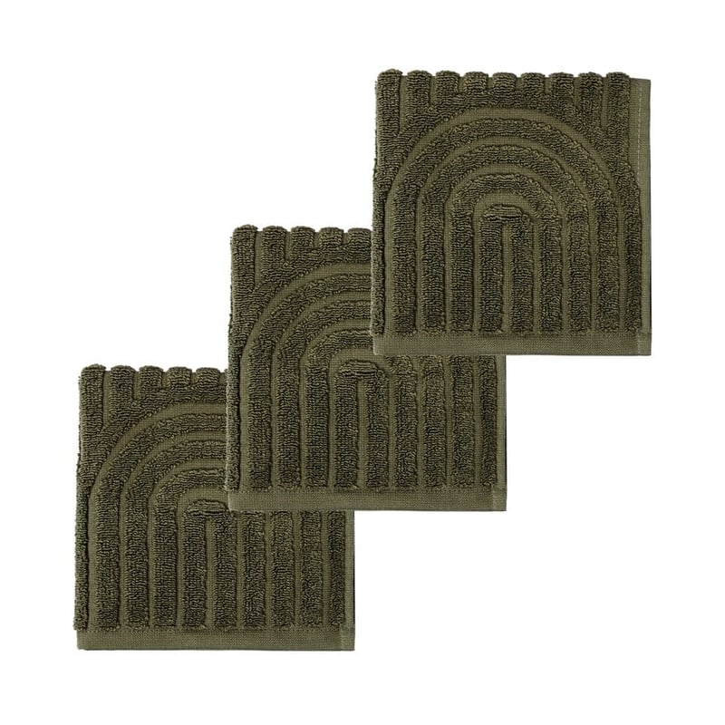 Archie Bay Leaf Towel Range