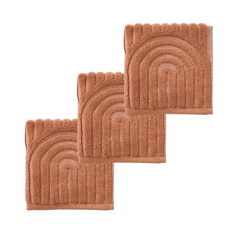 Archie Earth Marle Face Washer 3 Pack