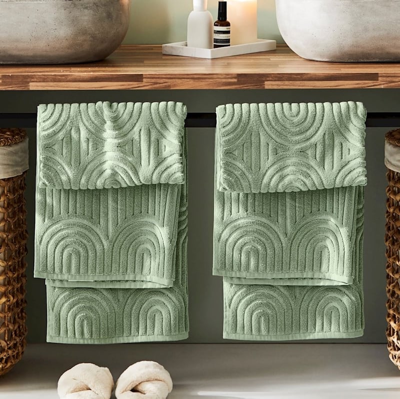 Archie Eucalyptus Marle Towel Range