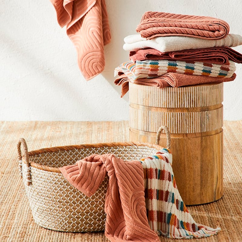 European Willow Clay Turkish Cotton Towel Range