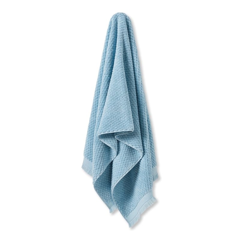European Kadikoy Cool Blue Turkish Cotton Towel Range