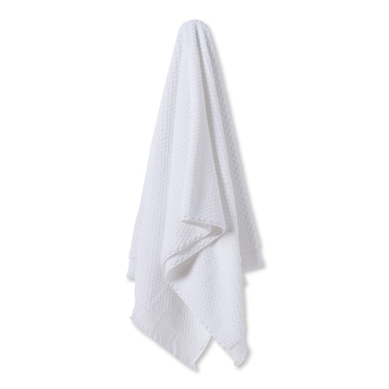 European Kadikoy White Turkish Cotton Towel Range