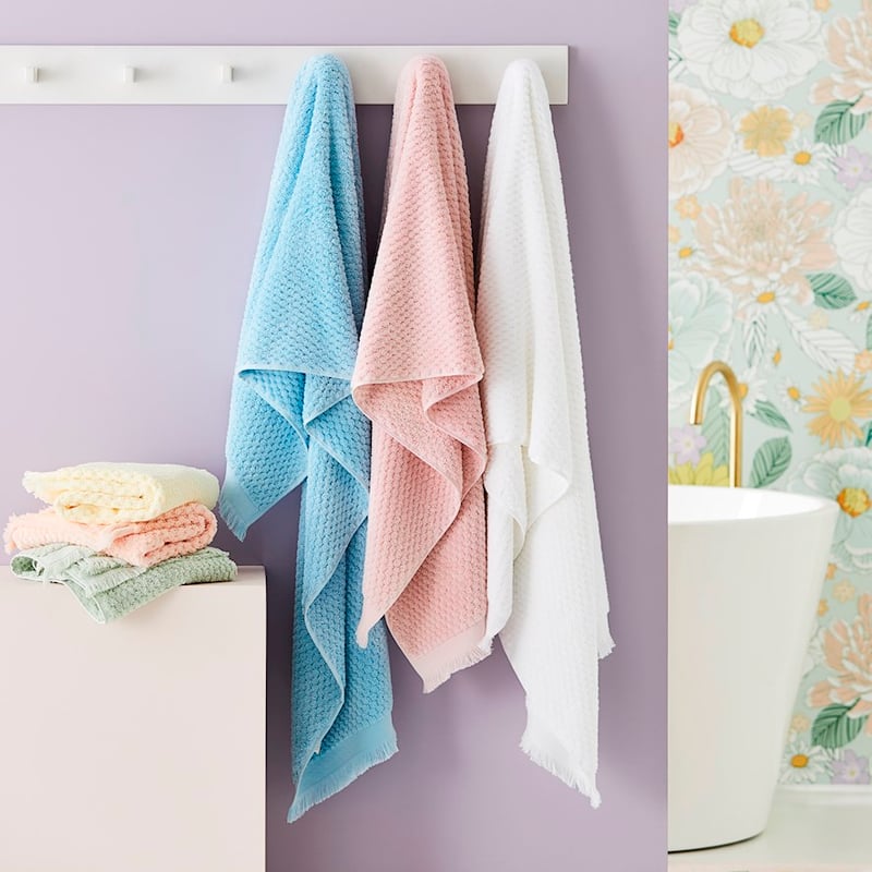 European Kadikoy White Turkish Cotton Towel Range