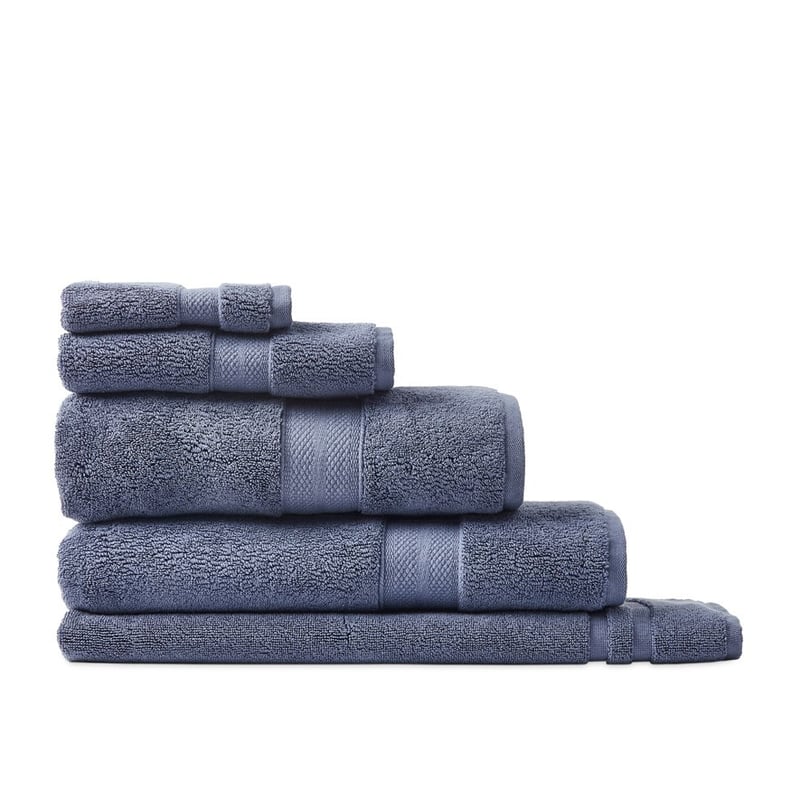 Mark Tuckey Organic Cotton Steel Blue Towel Range 