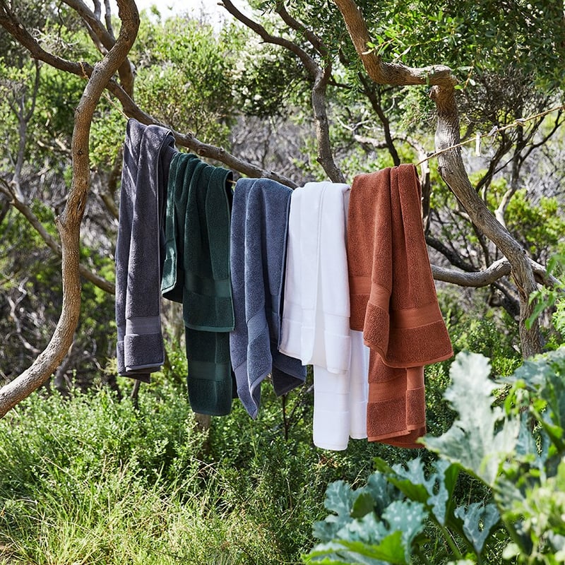Mark Tuckey Organic Cotton White Towel Range 