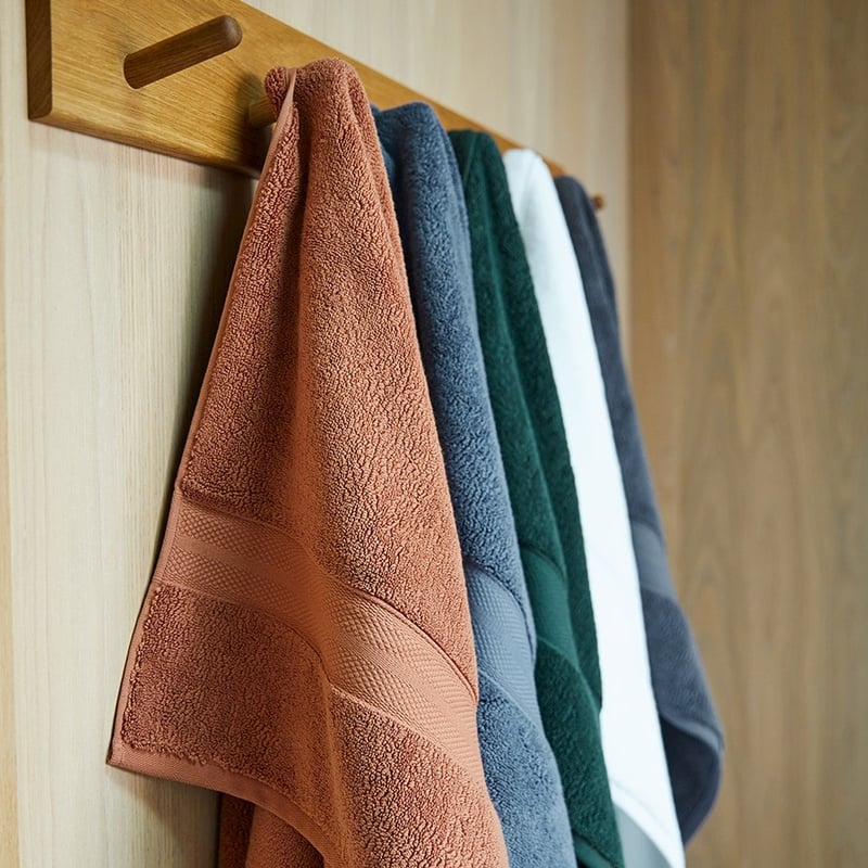Mark Tuckey Organic Cotton White Towel Range 