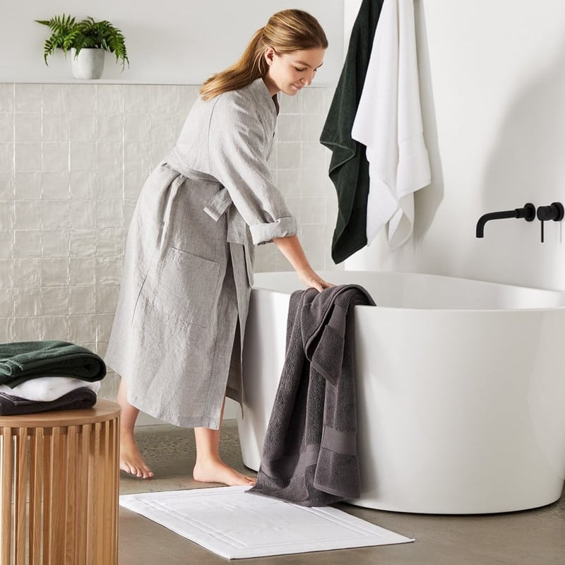 Mark Tuckey Organic Cotton White Towel Range 