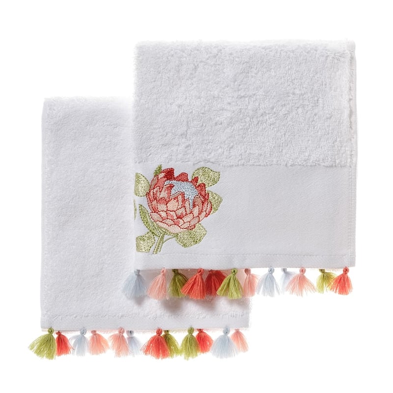 Embroidered Hand Towels 2 Pack Australiana