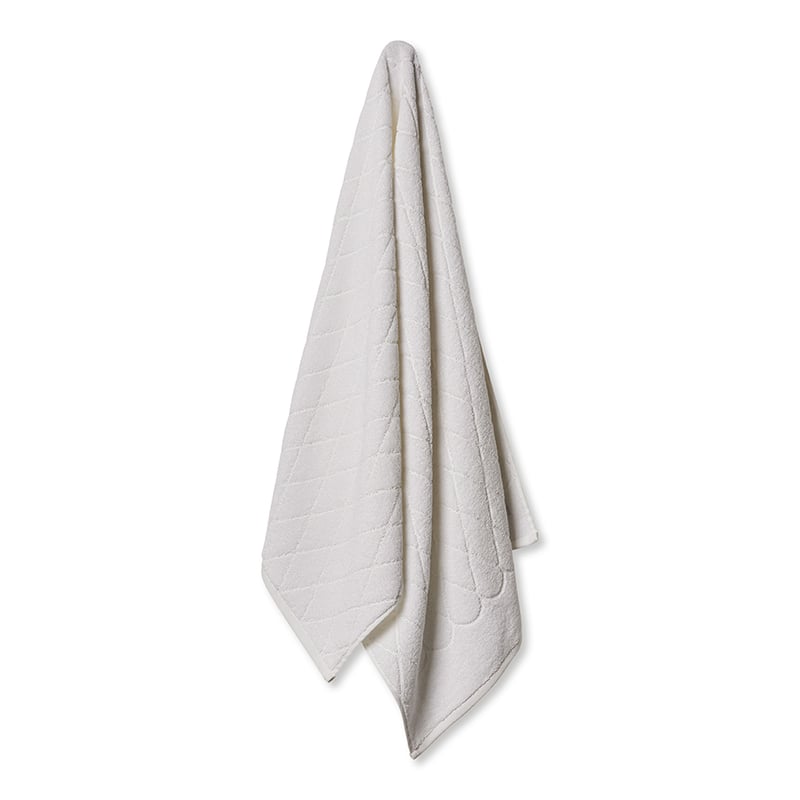 Lisbon Textured Towels White