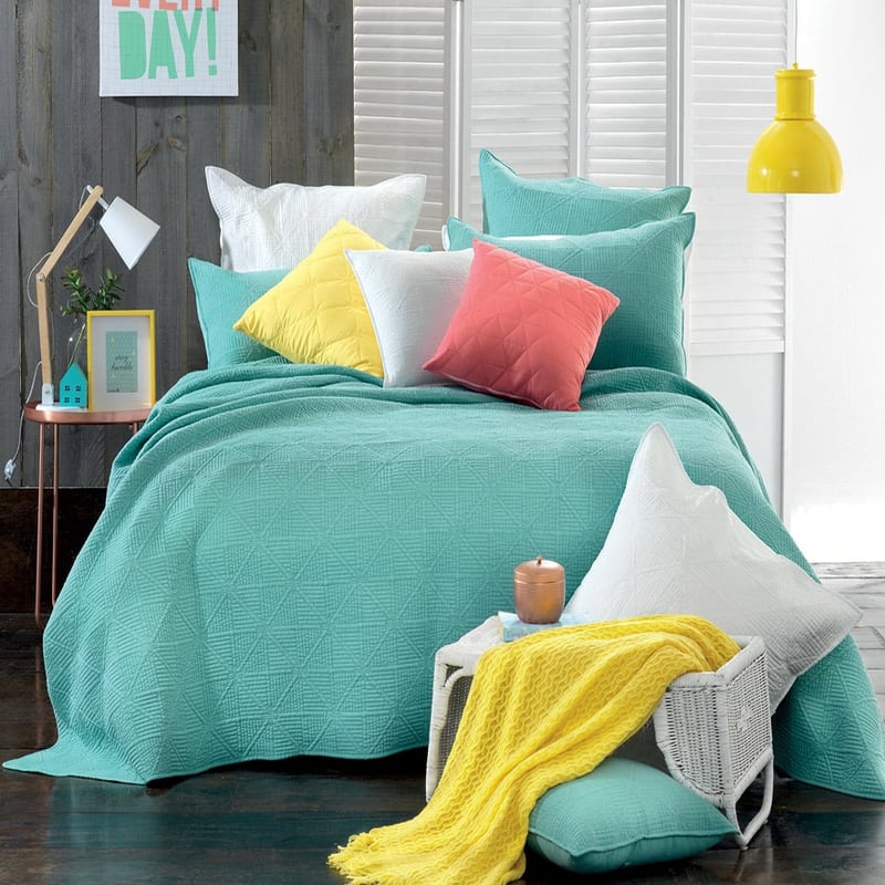 Rylee Mint Coverlet Set + Accessories