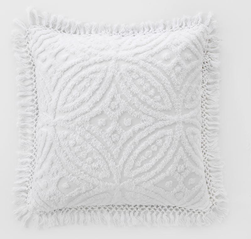 Sasha White Coverlet Set + Accessories