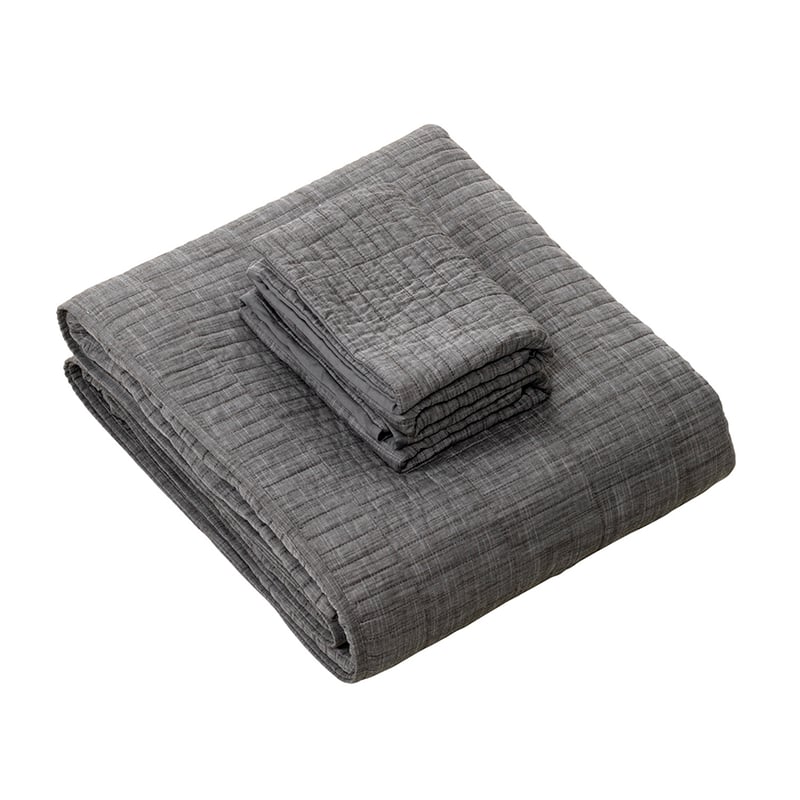 Cambridge Charcoal Bedspread Set + Accessories