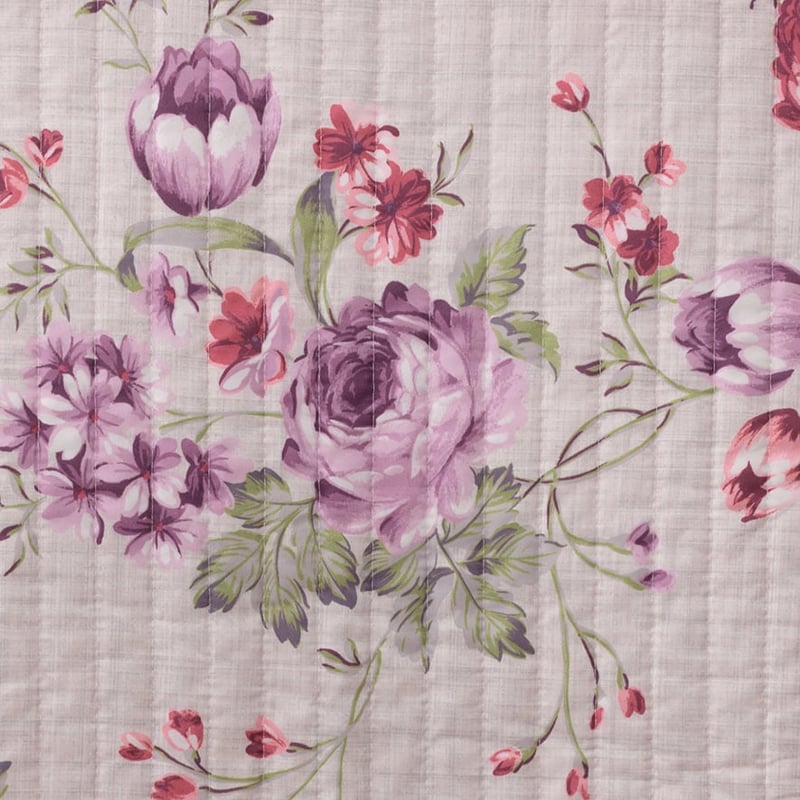 Dahlia Lilac Bedspread Set + Accessories