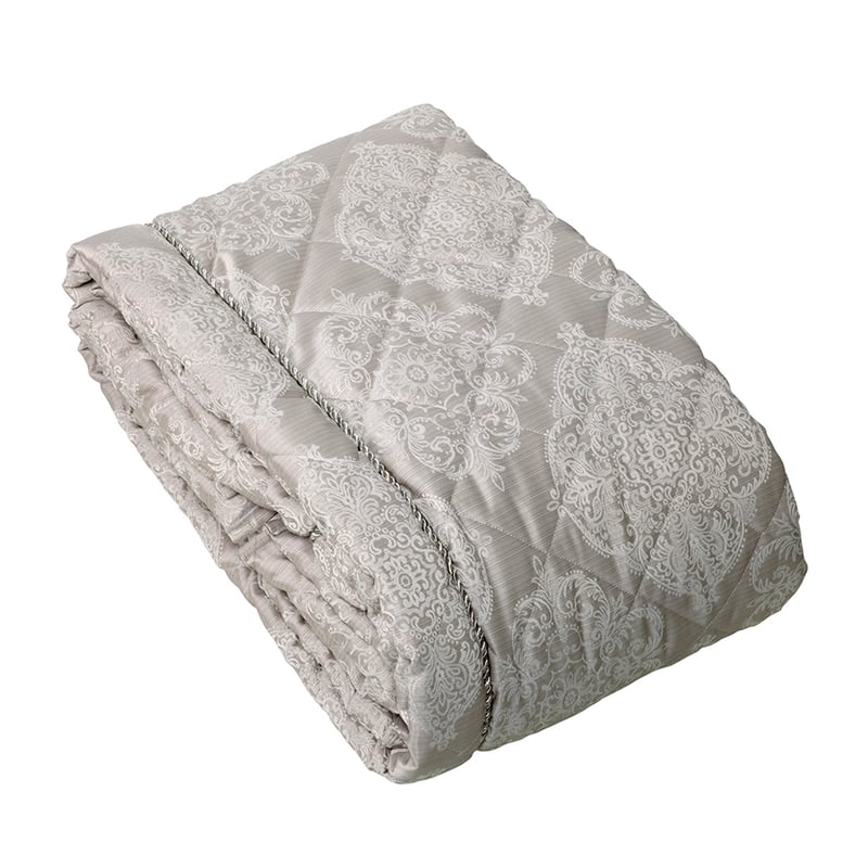Eleanor Silver Bedspread Set + Accessories