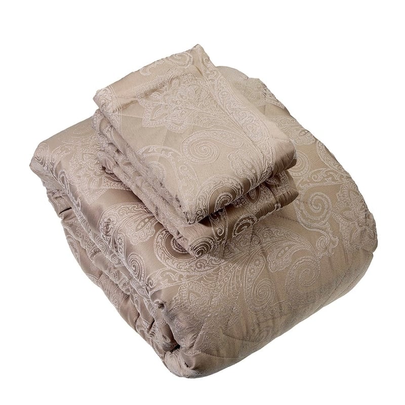 Dresden Taupe Comforter Set + Accessories