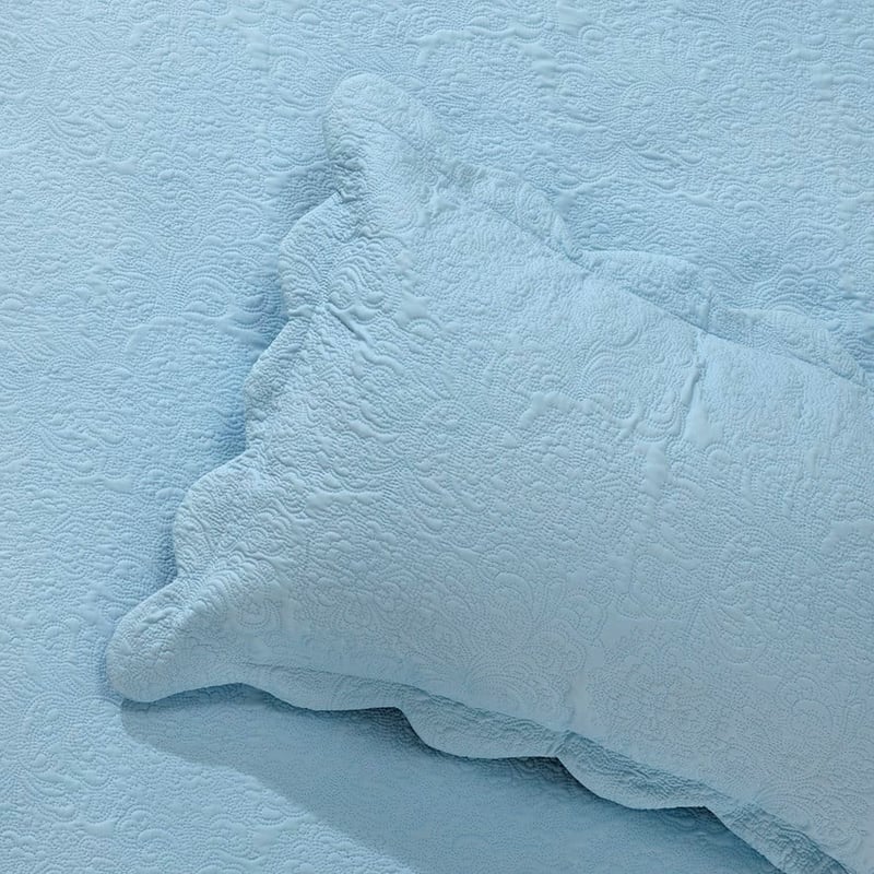 Hampton Provincial Blue Bedspread Set + Accessories