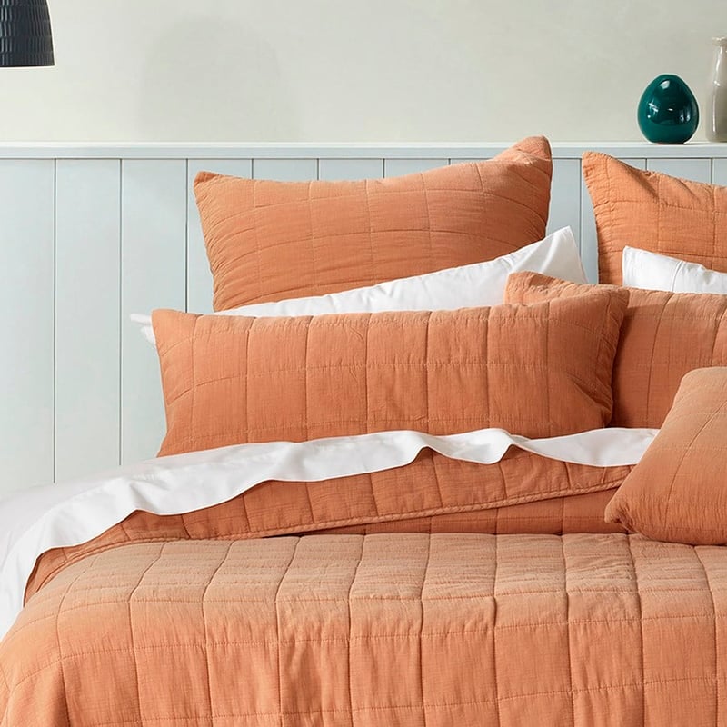 Geraldton Cinnamon Coverlet + Accessories