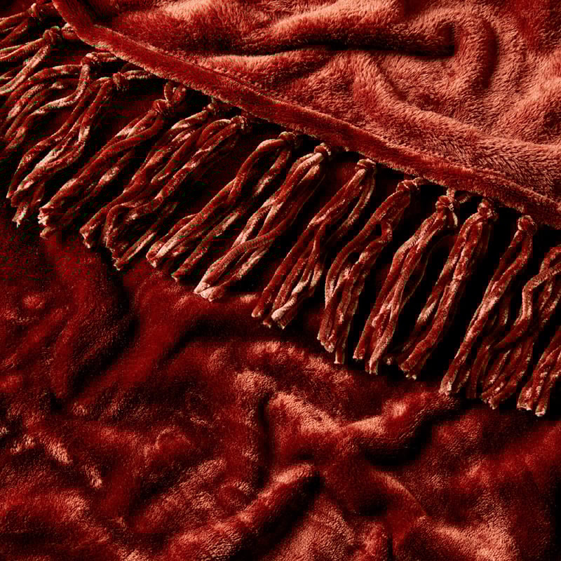 Supersoft Rust Blanket