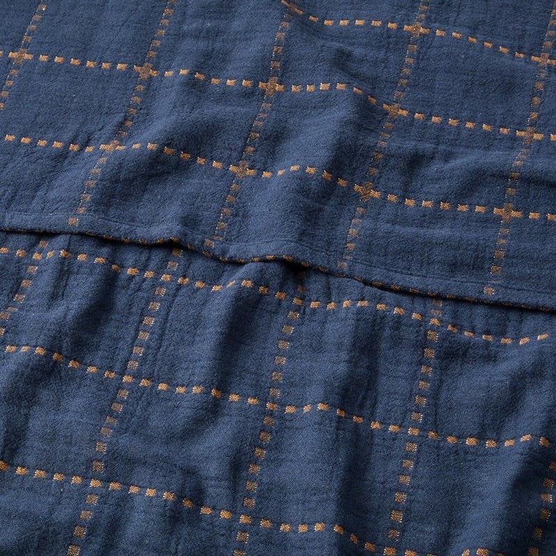 Juno Navy Blanket