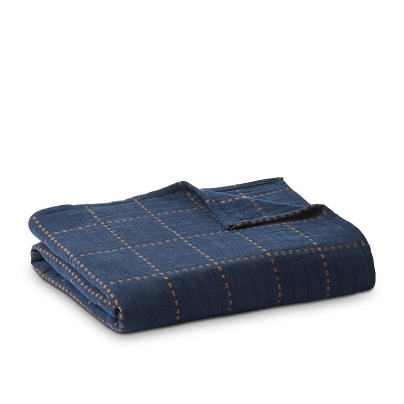 Juno Navy Blanket