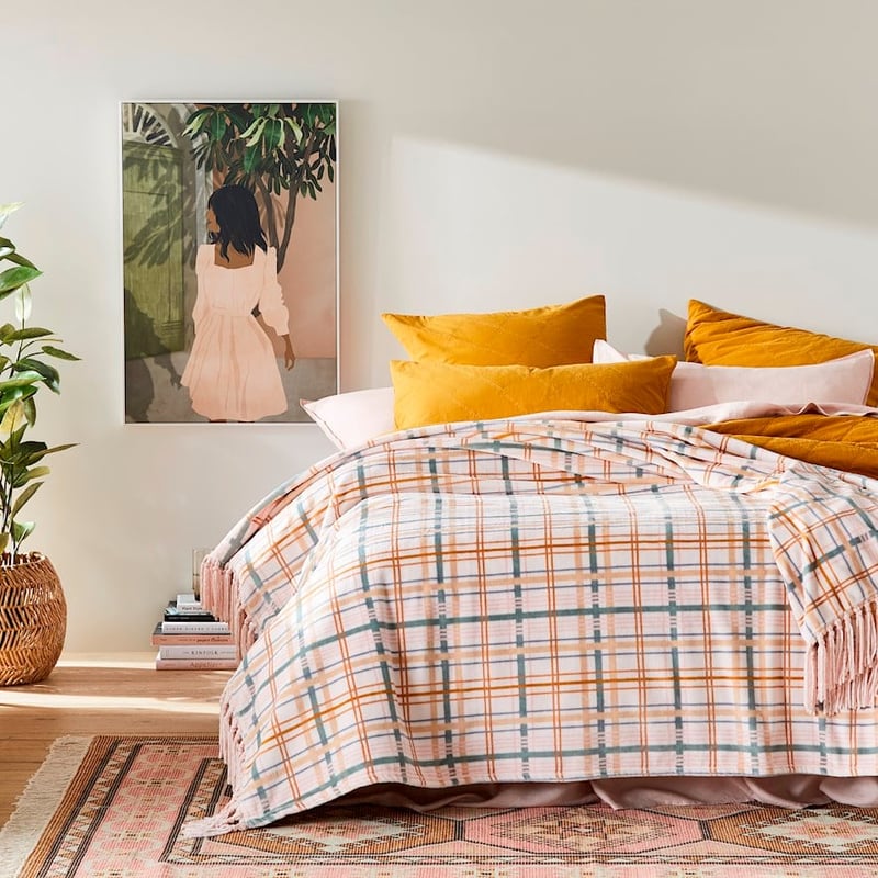 Supersoft Habitation Check Blanket 