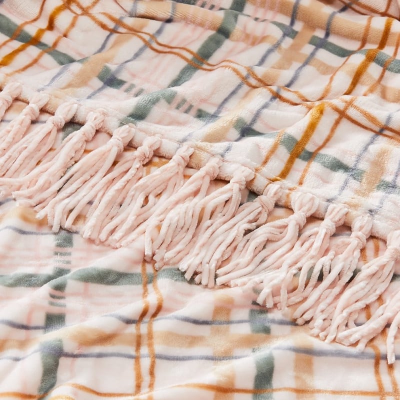 Supersoft Habitation Check Blanket 