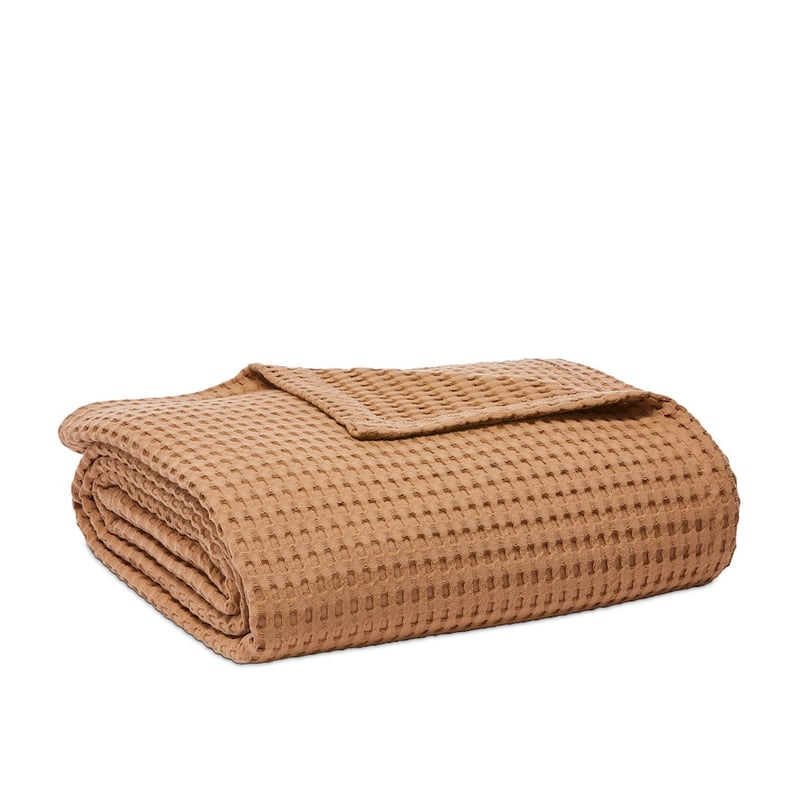 European Turkish Cotton Tobacco Waffle Blanket