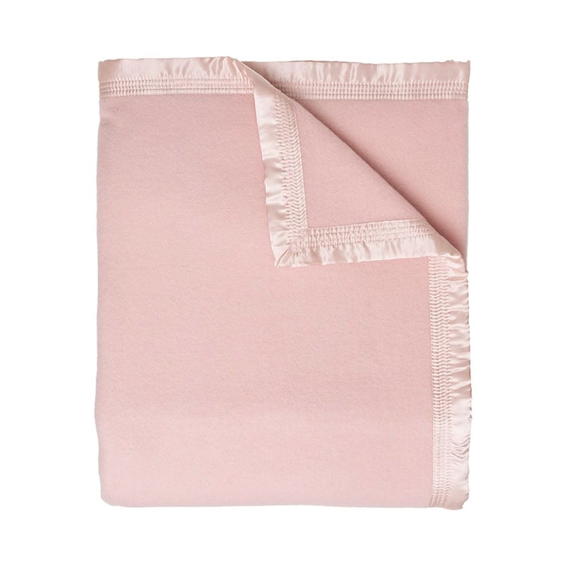 Australian Wool Dusty Pink Blanket