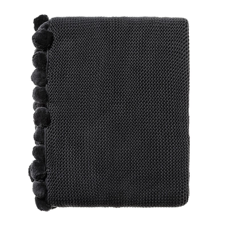 Marrakesh Coal Blanket