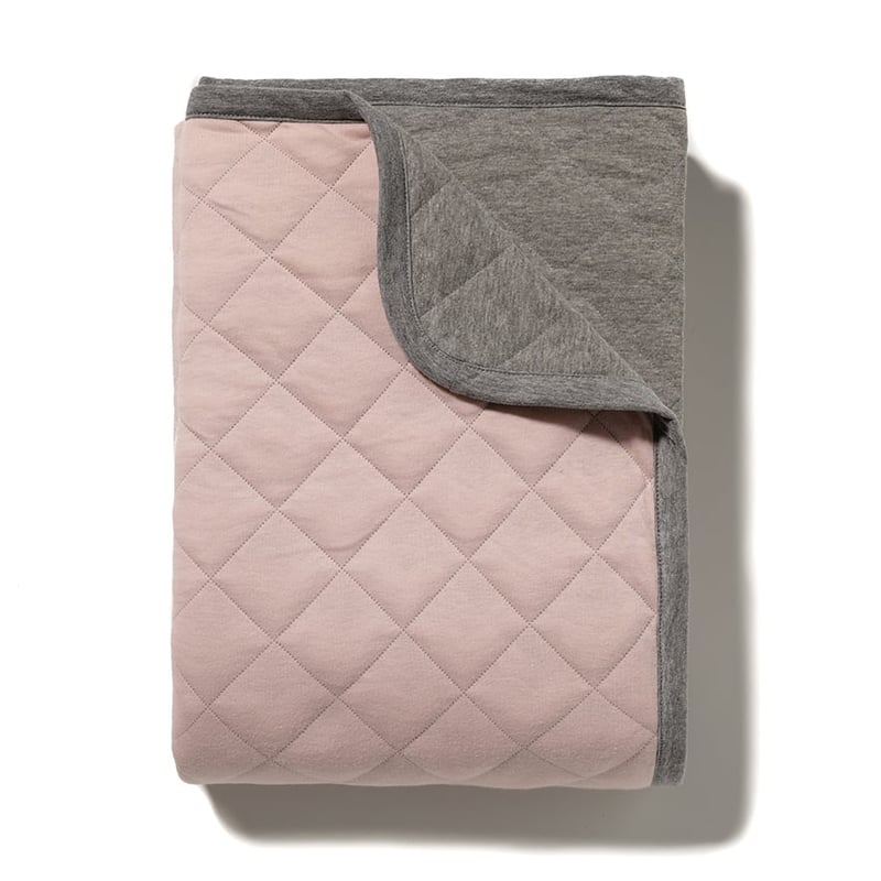 Jersey Pink Quilted Blanket