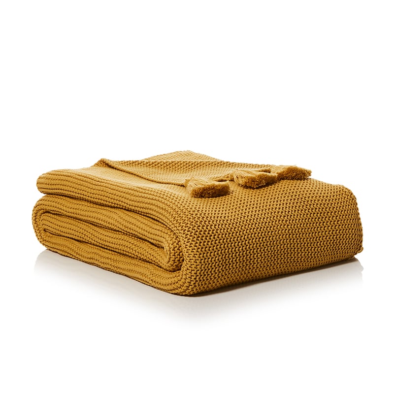 Casablanca Mustard Blanket