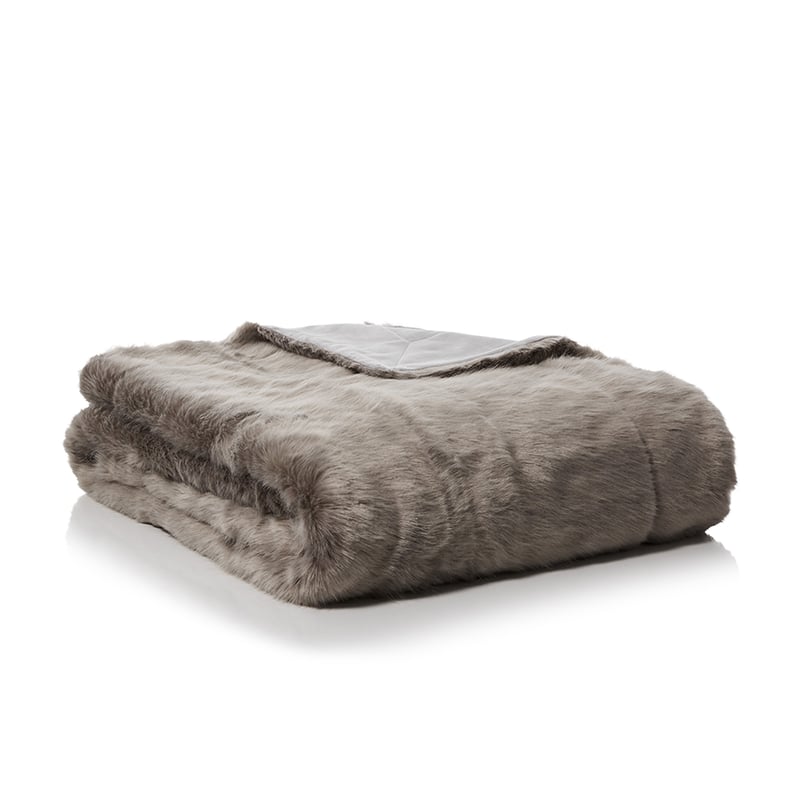Himalayan Zinc Luxury Fur Blanket