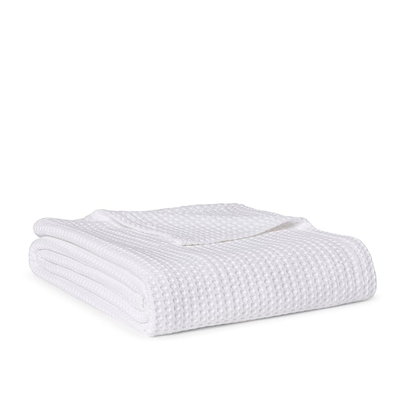 European Turkish Cotton Snow Waffle Blanket - OLD