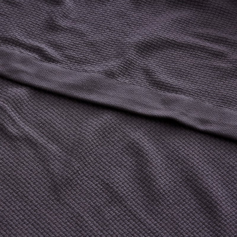 Ankara Coal Turkish Cotton Blanket
