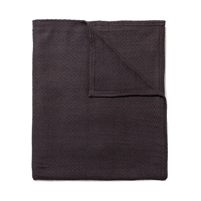 Bamboo Cotton Graphite Diamond Blanket