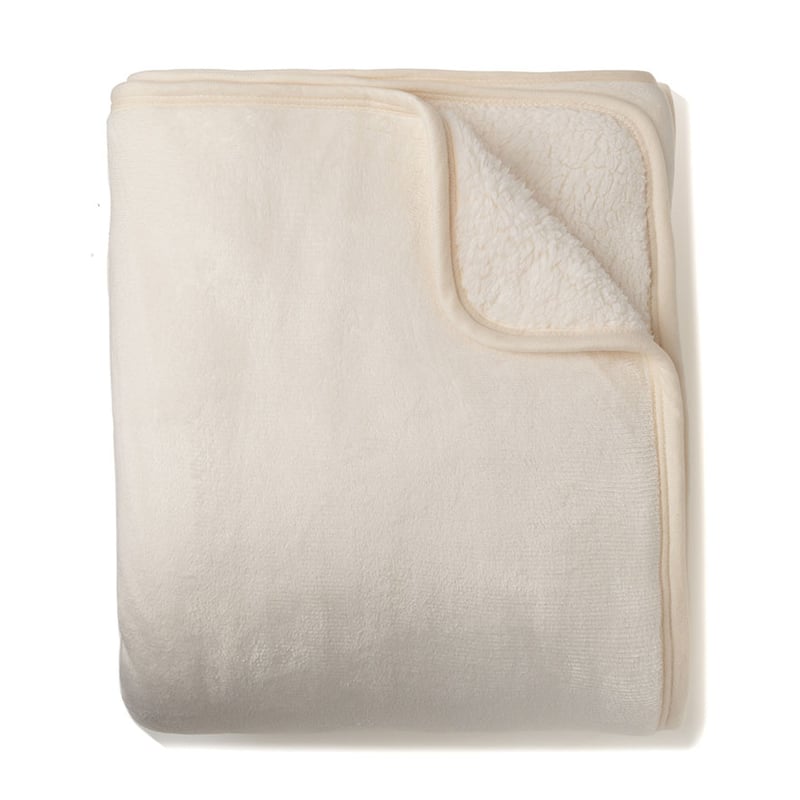Sherpa Winter White Blanket