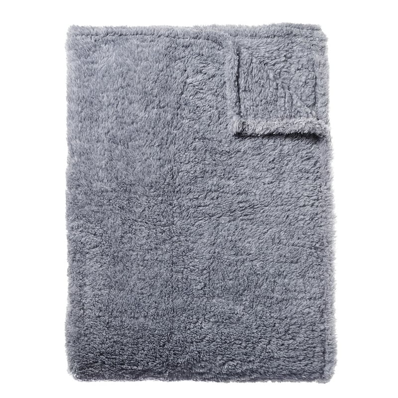 Teddy Grey Marle Blanket