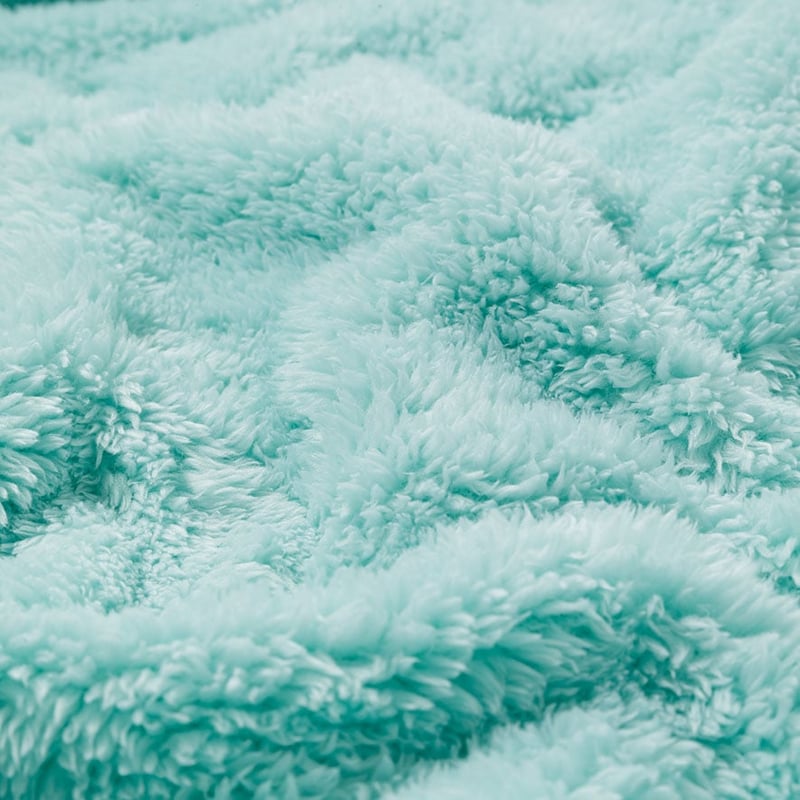 Teddy Mint Blanket