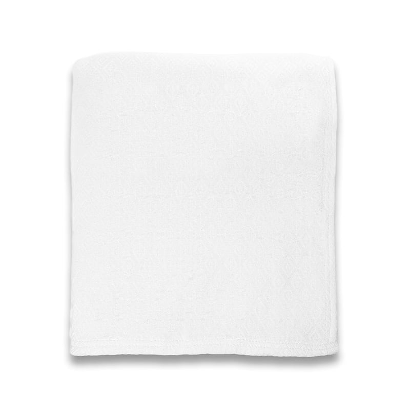 Bamboo Cotton Snow Lattice Blanket