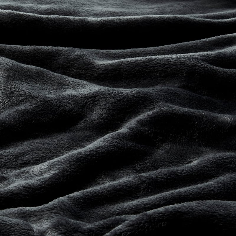 Ultra Soft Coal Blanket
