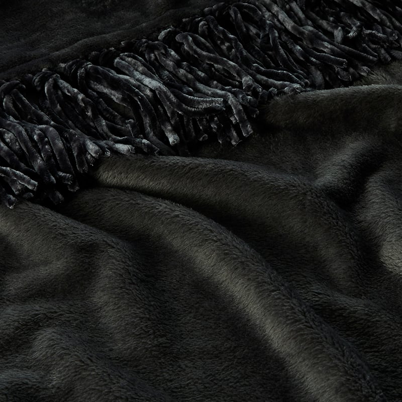 Supersoft Coal Blanket