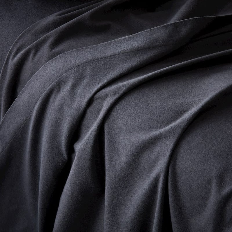 Flannelette Charcoal Sheet Set