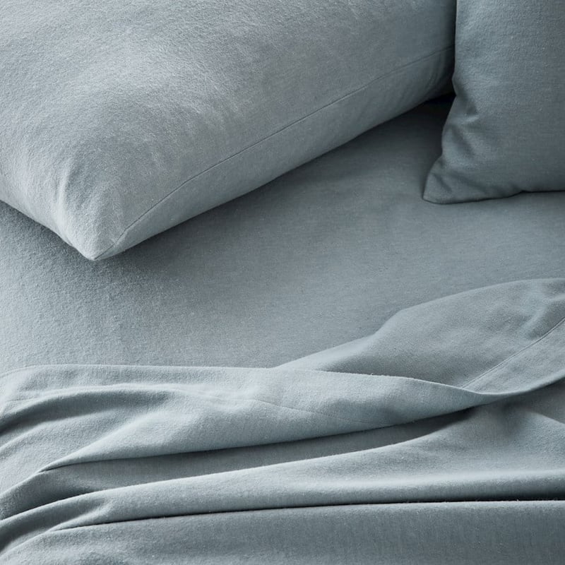 Flannelette Sage Sheet Set