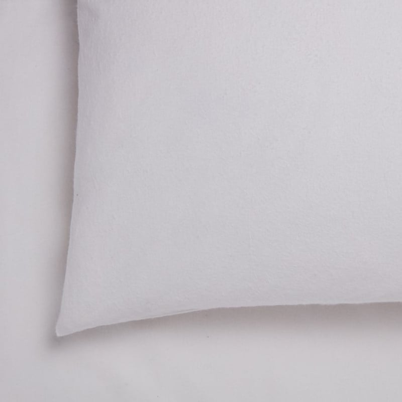 Flannelette White Sheet Set