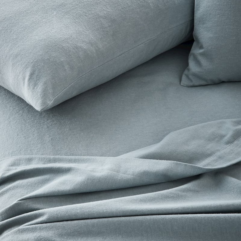 Flannelette Sage Pillowcase