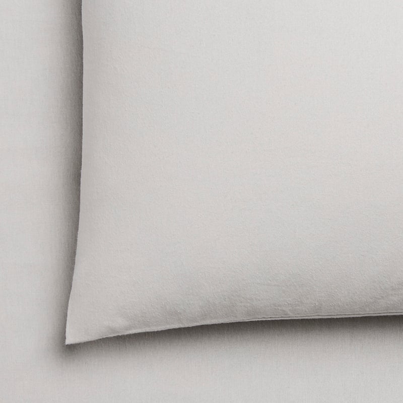 Super Soft Brushed Flannelette Silver Sheet Separates